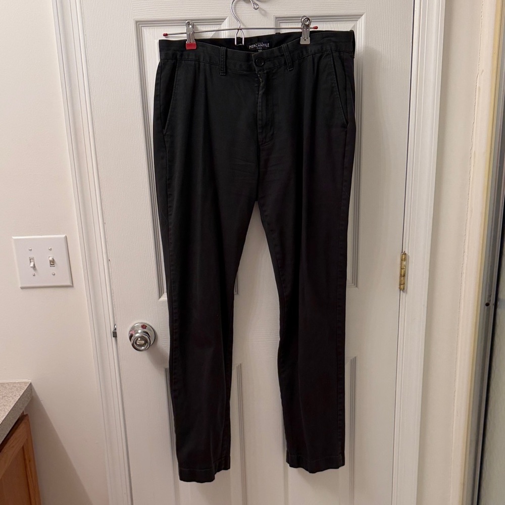 J. Crew Men's Dark Gray Chinos